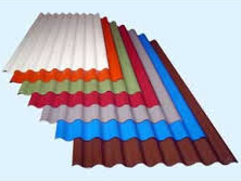 ورق رنگی قهوه ای 0.5 فولاد مبارکه اصفهان