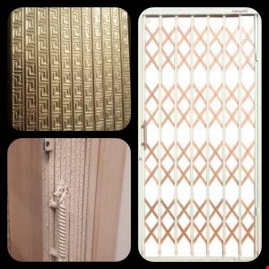 حفاظ آکاردئونی 4 گل پرچ مخفی (چهار لوزی)