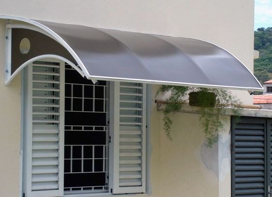 سایبان پنجره | سایبان سردرب وروردی ساختمان | سایبان ایتالیایی فرفورژه